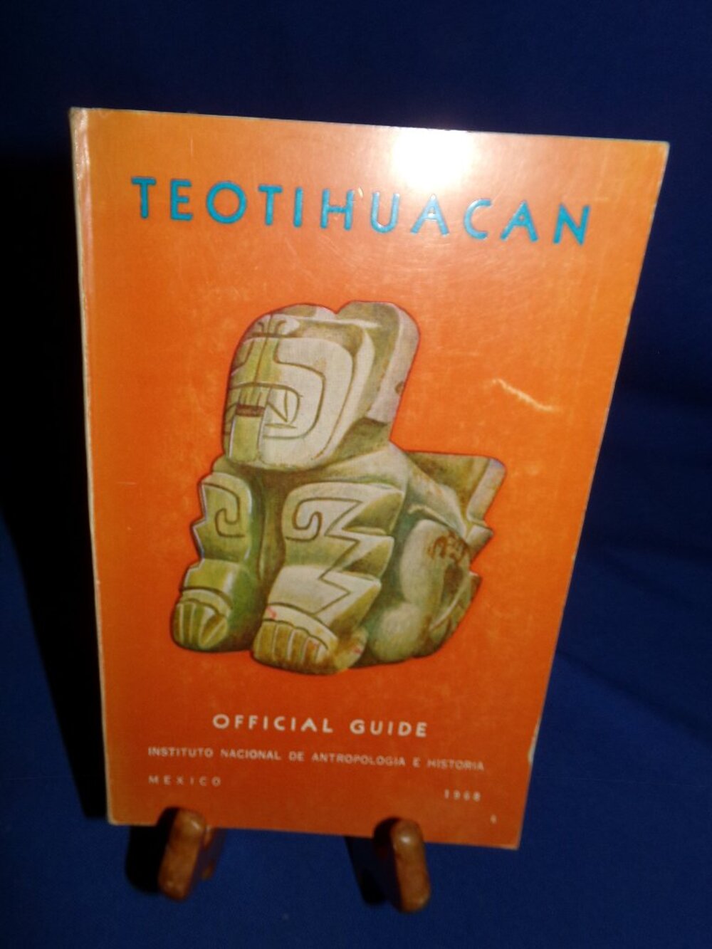 Teotihuacan (Mexico) Official Guide by Jorge R. Acosta- Vintage Archaeology Book
